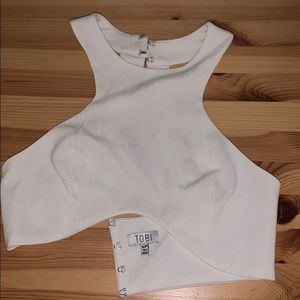 Open Back Tobi Crop Top